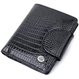 Кожаный женский кошелек ST Leather 10х11.5х1 см acs0029402