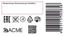 Стійка крем-фарба для волосся Malva Color Revive відтінок 52 синьо-чорний 103 мл - мініатюра 7