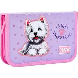 Пенал твердий Yes одинарний без клапана HP-02 Pawesome (533723)
