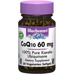 Коензим Q10 Bluebonnet Nutrition CoQ10 60 мг 30 желатинових капсул