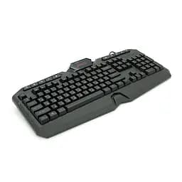 Клавіатура з підсвічуванням USB Jedel K504, довжина кабелю 170 см, (Eng/Укр/Рус), (483х188х35 мм) Black, 104к, Q20 - мініатюра 3