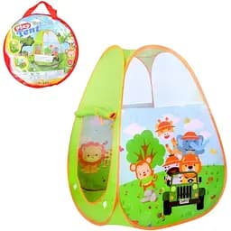 Дитячий ігровий намет Intex MR 1107 у формі піраміди з входом-накидкою (70x70x90 см)