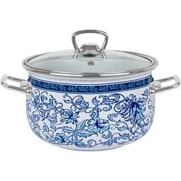 Кастрюля Idea Home Tracery 2210-2A с крышкой, 22 см, 5 л (6832911)