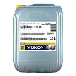 Олива моторна Yuko Super Diesel 15W-40 API CF-4/SJ 20 л (135121)
