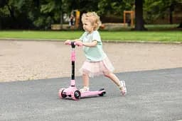 Дитячий самокат Kidwell Jax Mint/Pink (5901130084999) - мініатюра 11