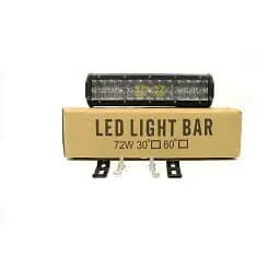 Автофара XPRO 5D-72W-MIX ЛЕД-балка на дах 300х70х80 мм 24LED (24 LED5D-72W-MIX) - мініатюра 3