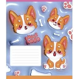 Зошит учнівський Школярик 012-3544C 12 аркушів Різнокольоровий