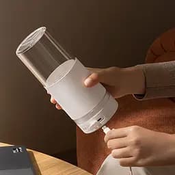 Фітнес-блендер Xiaomi MiJia Portable Juicer Cup 2 (MJZZB02PL) White - мініатюра 3