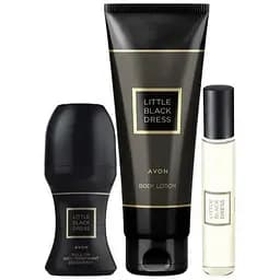 Парфюмерно-косметический набор Avon Little Black Dress (edt/10 ml+b/lot/125 ml+deo/50 ml)