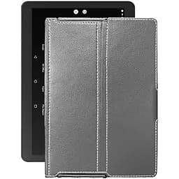 Чохол StatusCASE з екошкіри для планшету Pixus Ride 9.6 Сірий