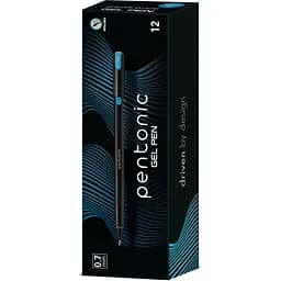 Ручка гелевая Linc Pentonic голубые чернила упаковка 12 шт. (420419)