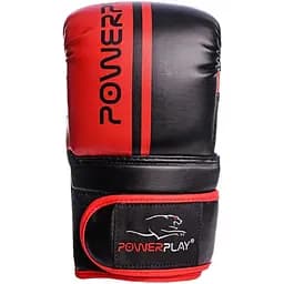 Рукавиці боксерські Power Play 3025, Black/Red - S - мініатюра 2