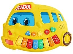 Пианино музыкальное WToys Автобус
