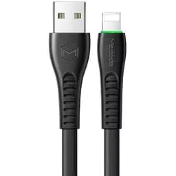 Кабель Mcdodo Flying Fish Series Lightning Data Cable с LED-подсветкой 1,2 м CA-6361 Черный