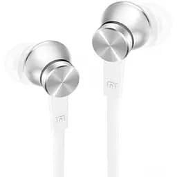 Навушники Xiaomi Mi-Earphones Basic Silver з мікрофоном