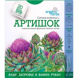 Фіточай ФітоБіоТехнології Артишок 20 пакетиків х 1.5 г