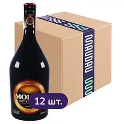 Упаковка ликера Molly's Irish Cream 17% 12 л (1 л х 12 шт.)