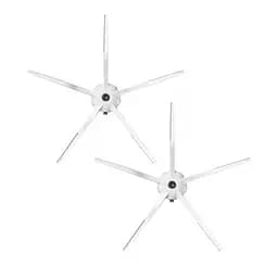 Бічні щіточки для пилососів Xiaomi Mi Robot Vacuum Cleaner Mi RoboRock Xiaowa 2 шт, 5 лопатей, White