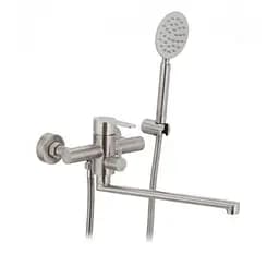 Смеситель для ванны Wezer EKO7-09 сатин Хром матовый