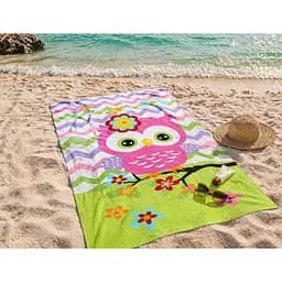 Рушник пляжний LoveYouHome Совеня 75×150 см (ly60192) - мініатюра 5