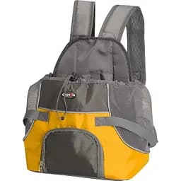 Рюкзак-переноска для животных Camon желтый