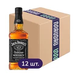Упаковка виски Jack Daniel's Tennessee Old No.7, 40% 8.4 л (0.7 л х 12 шт.)