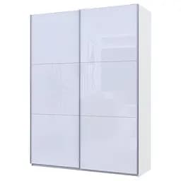 Шафа-купе Doros G-Caiser 2 Скла/3 частини 180х60х240 см Білий (42005017) - мініатюра 6
