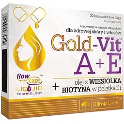Витамины и минералы Olimp Gold-Vit A+E, 30 капсул