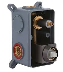 Душова система для душу Qtap Gemini Gunmetal Black PVD прихованого монтажу QTGEM113GMB45698 - мініатюра 10