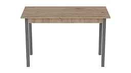 Стіл кухонний Ferrum-decor Маріо 75x120x70 Сірий ДСП Сан-Марино 16мм (FRD-105663) - мініатюра 4