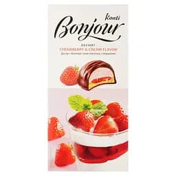 Набір: Лікер Morandini Limoncello 28% 0.7 л + Десерт Bonjour Konti смак полуниці з вершками 232 г - мініатюра 8