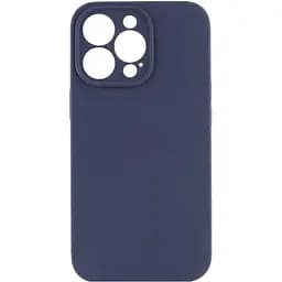 Чохол Silicone Case із захистом камери Full Apple iPhone 13 Pro Max Dark blue