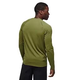 Лонгслів чоловічий Black Diamond M Alpenglow LS Crew S Світлий хакі - мініатюра 2