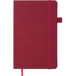 Книга записна Buromax Tweed в лінійку 195х125 мм бордова 96 аркушів (BM.291263-13) - мініатюра 2