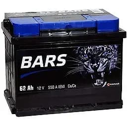 Акумулятор Bars 62Ah (+/-) 550EN 242x175x190 мм