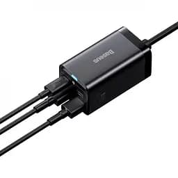 Блок швидкого заряджання 4 порти Baseus GaN3 Pro 65 W (2 Type-C + 2 USB) - мініатюра 7