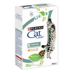 Сухий корм для стерилізованих кішок Cat Chow Sterilized 400 г (курка)