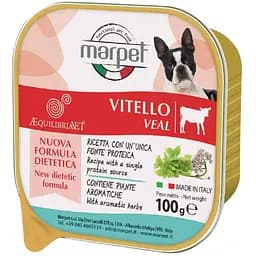 Влажный корм для собак Marpet AequilibriaVet мусс с телятиной 100 г (CH15/100)
