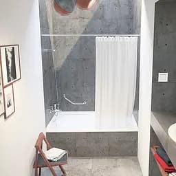 Ванна сталева BLB 105x70E із сидінням B05E22001 Білий - мініатюра 3