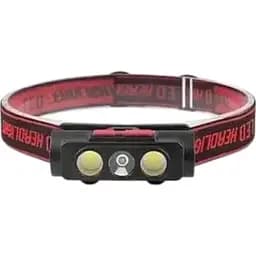 Ліхтар налобний Police PL-138 LED акумуляторний 3 світлодіода 30 х 80 мм