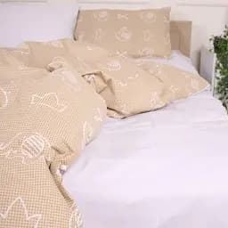 Простыня MirSon Бязь 17-4830 Edward  150х220 см (2200009390999)