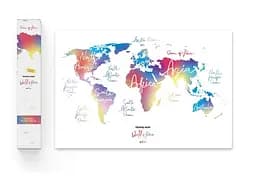 Скретч карта 1DEA.me Travel Map World of Peace No R*ssia edition (англ.) (ВР_СКУ) - мініатюра 4