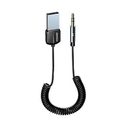 Bluetooth-адаптер Essager Bluetooth 5.0 автомобільний приймач AUX з мікрофоном (EBT-YH01-P)