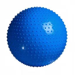 М'яч для фітнесу (фітбол) 4FIZJO 65 см масажний Anti-Burst 4FJ0616 Blue (P-5905973400213) - мініатюра 4