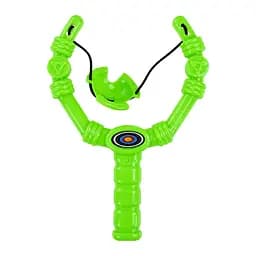 Дитяча Рогатка Bambi XG88-23(Green) 3 м'які кульки, в сітці - мініатюра 2