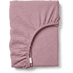 Простирадло Cosas на резинці з текстурованої бавовни 80х160 lilac, ліловий (108WaffleCottonLilac_80x160x20)
