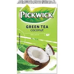Чай зелений Pickwick Coconut ароматизований з кокосом 30 г (20 шт. по 1.5 г) - мініатюра 3