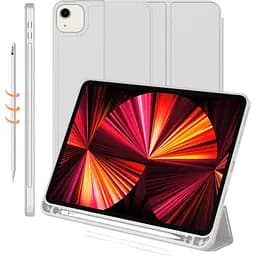 Чохол-книжка CDK для Apple iPad Air 10.9" 5gen 2022 екокожа/силікон Smart Case cлот стилус (011190) grey