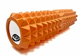 Массажный ролик EasyFit Grid Roller 45 см v.2.2 Оранжевый (EF-2028-OR)
