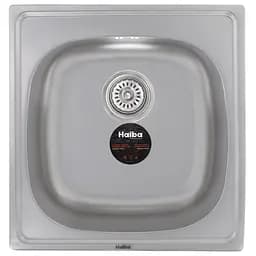 Кухонная мойка Haiba 50x47 satin HB0543, Нержавеющая сталь